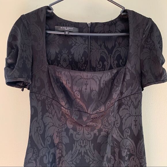 Nine West size 10 black dress - Picture 2 of 8